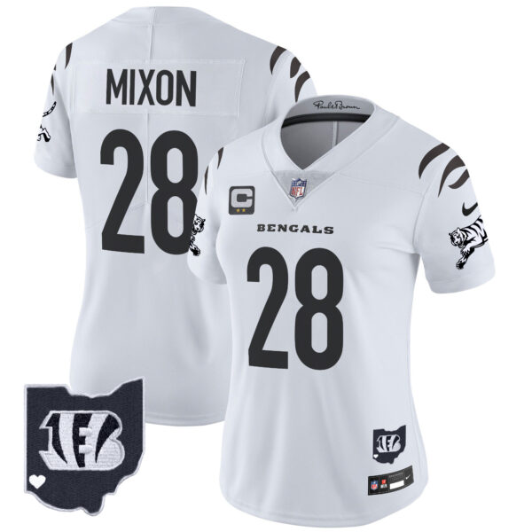 Women's Bengals 2024 Vapor Limited Jersey - All Stitched - Image 11