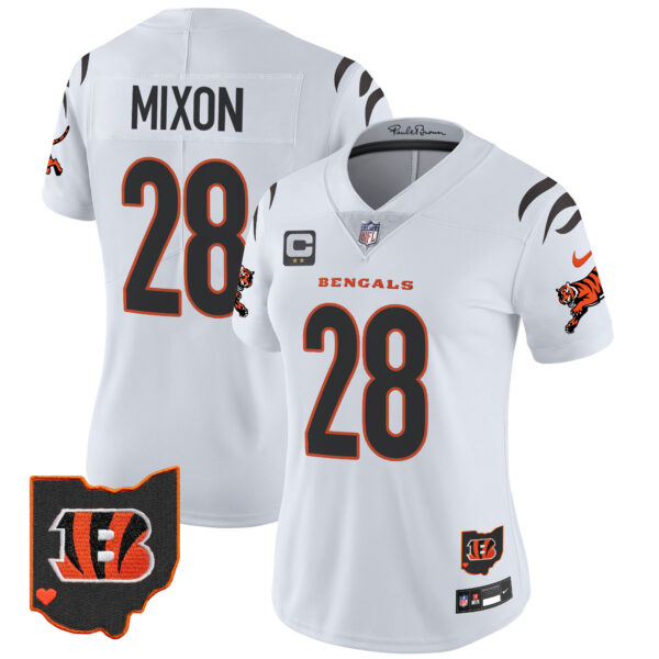 Women's Bengals 2024 Vapor Limited Jersey - All Stitched - Image 4