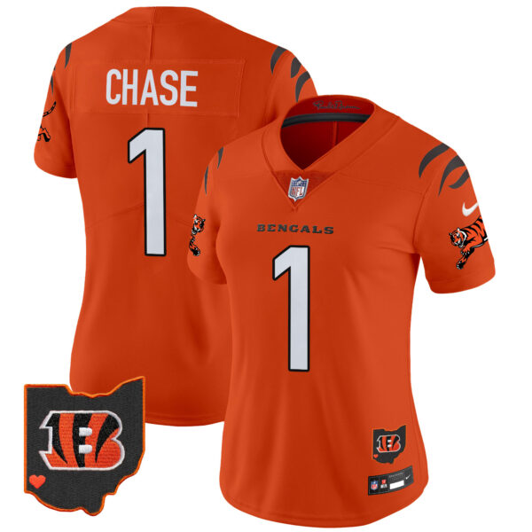 Women's Bengals 2024 Vapor Limited Jersey - All Stitched - Image 23
