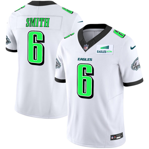 Men's Eagles Autism Foundation Patch Vapor Limited Jersey - All Stitched - Image 13
