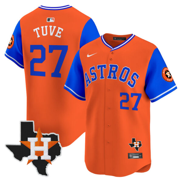 Men's Astros Nicknames Vapor Premier Limited Jersey - All Stitched - Image 11