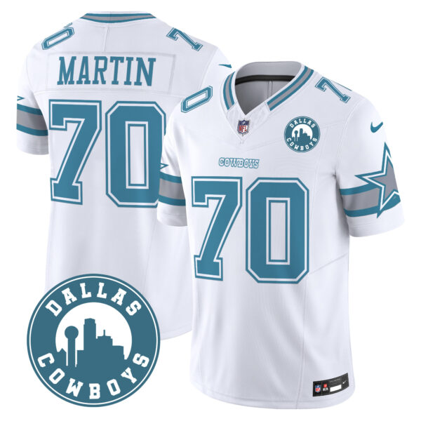 Men's Cowboys "Dallas City" Patch Vapor Limited Jersey - All Stitched - Image 35
