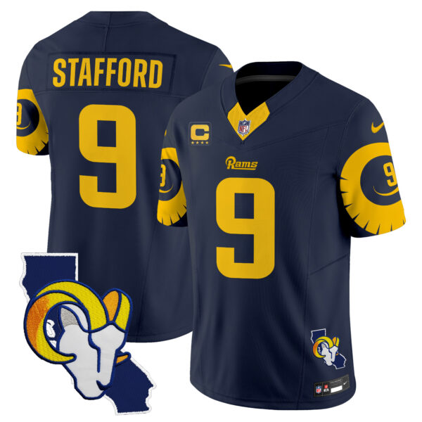 Men's Rams Special Vapor Limited Jersey V2 - All Stitched - Image 3