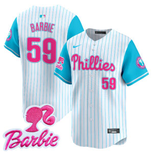 Unisex Phillies Barbie Patch Vapor Premier Limited Jersey - All Stitched