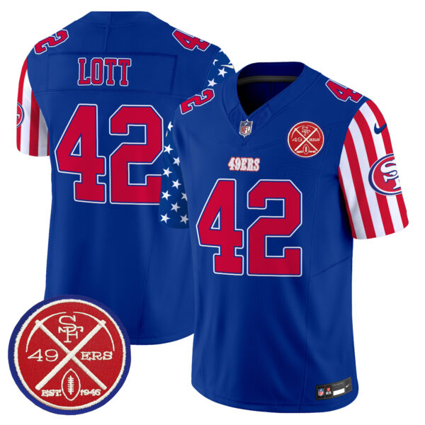 Men's 49ers American Style Vapor Limited Jersey - All Stitched - Image 31