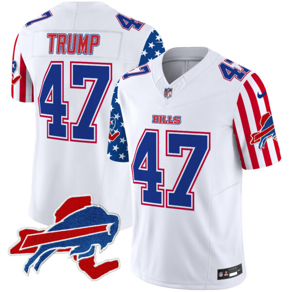 Men's Bills 2025 Independence Day Vapor Premier Limited Jersey - All Stitched - Image 8