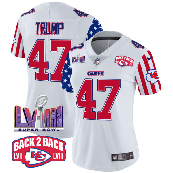 Women's Chiefs American Style Vapor Limited Jersey - All Stitched - Image 8