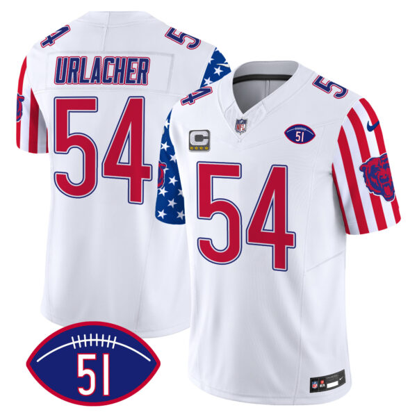 Men's Bears American Style Vapor Limited Jersey - All Stitched - Image 4