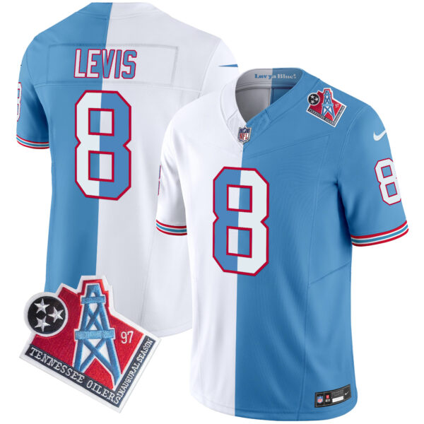 Men's Titans 1997 Throwback Vapor Limited Jersey - All Stitched - Image 54