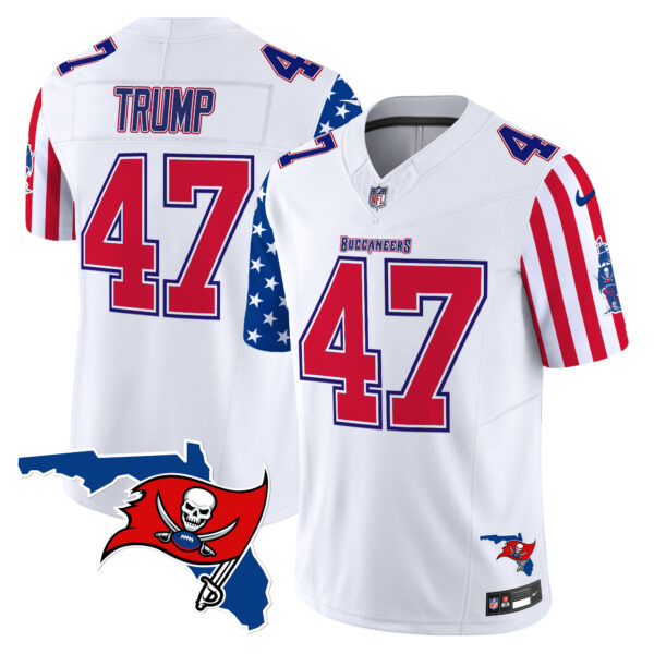 Men's Buccaneers 2025 Independence Day Vapor Premier Limited Jersey - All Stitched - Image 8