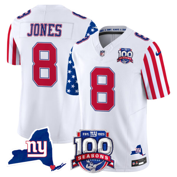 Men's New York Giants American Style Vapor Limited Jersey - All Stitched - Image 2