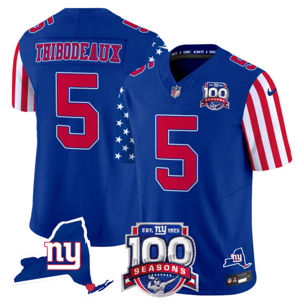 Men's New York Giants American Style Vapor Limited Jersey - All Stitched - Image 22