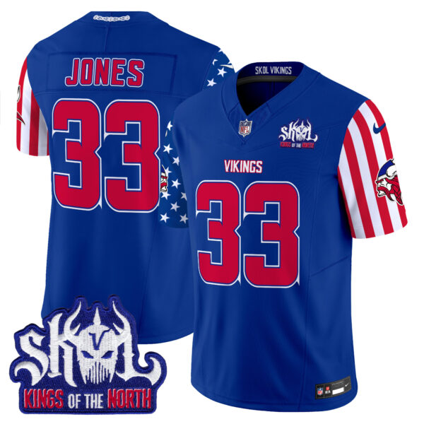 Men's Minnesota Vikings American Style Vapor Limited Jersey - All Stitched - Image 25