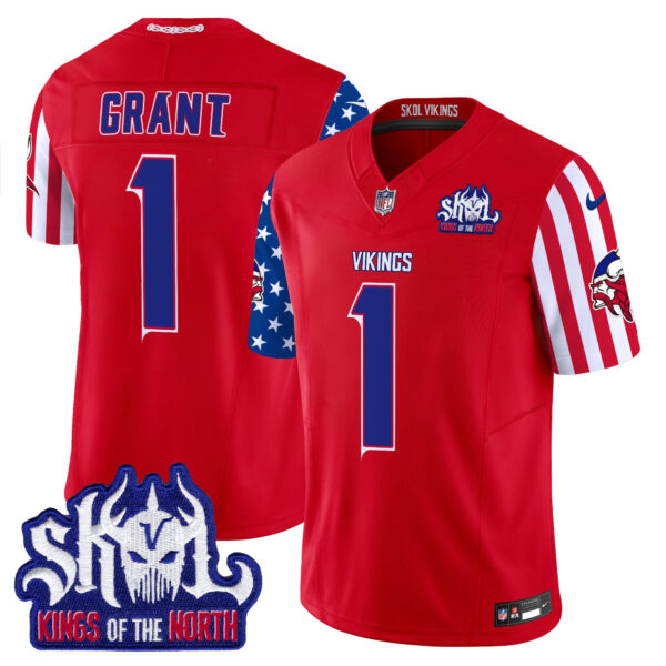 Men's Minnesota Vikings American Style Vapor Limited Jersey - All Stitched - Image 16