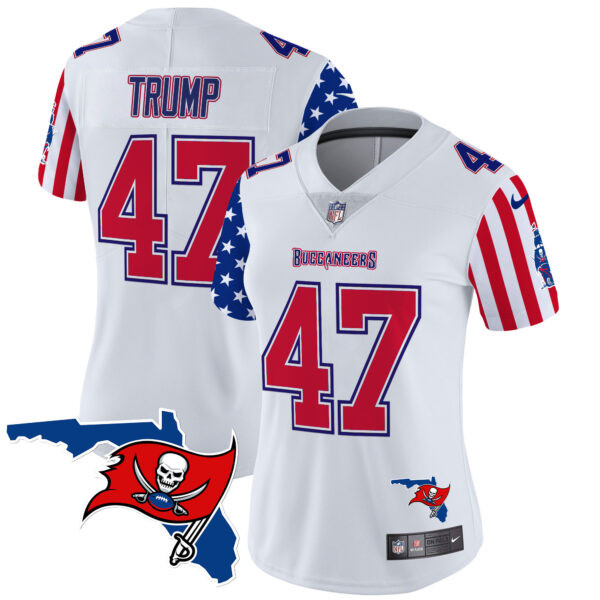 Women's Buccaneers 2025 Independence Day Vapor Premier Limited Jersey - All Stitched - Image 8