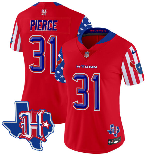 Women's Houston Texans American Style Vapor Limited Jersey - All Stitched - Image 15