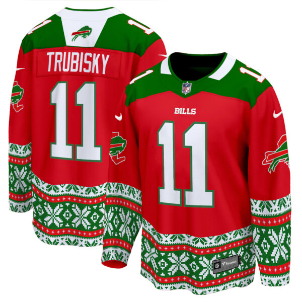 Men's Bills 2024 Christmas Premier Breakaway Jersey - All Printed - Image 3
