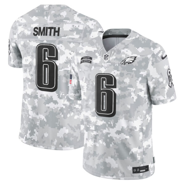 Men's Philadelphia Eagles 2024 Salute to Service Vapor Limited Jersey - All Stitched - Image 5