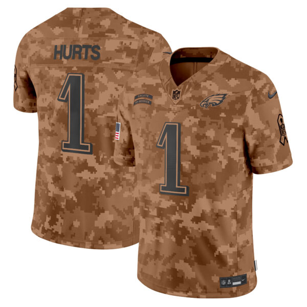 Men's Philadelphia Eagles 2024 Salute to Service Vapor Limited Jersey - All Stitched - Image 13