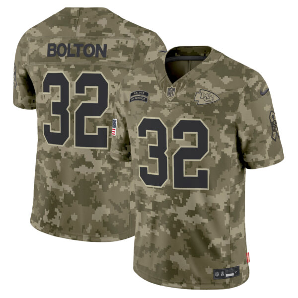 Men's Kansas City Chiefs 2024 Salute to Service Vapor Limited Jersey - All stitched - Image 24