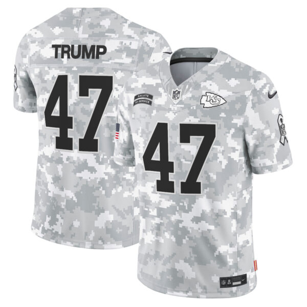 Men's Kansas City Chiefs 2024 Salute to Service Vapor Limited Jersey - All stitched - Image 8