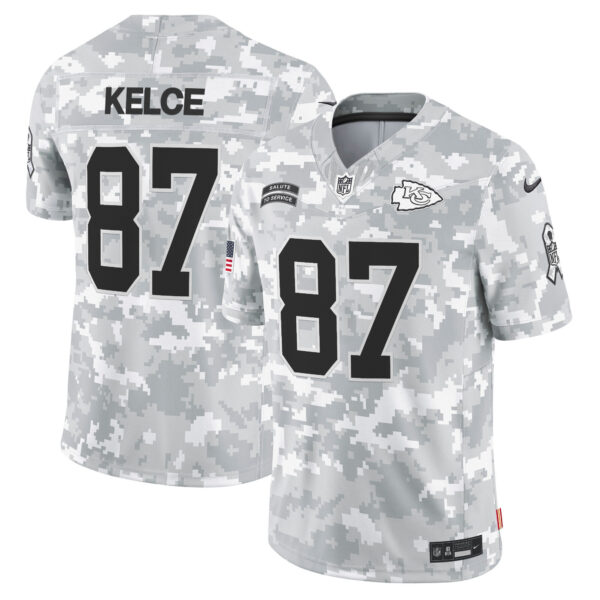 Men's Kansas City Chiefs 2024 Salute to Service Vapor Limited Jersey - All stitched - Image 2