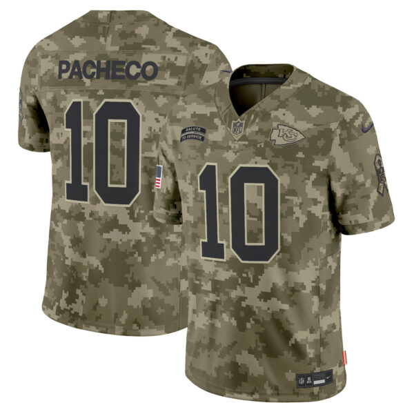 Men's Kansas City Chiefs 2024 Salute to Service Vapor Limited Jersey - All stitched - Image 22