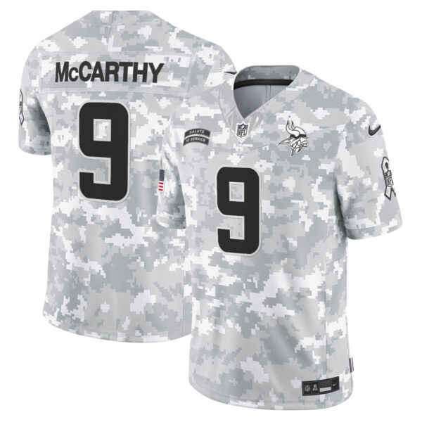 Men's Minnesota Vikings 2024 Salute to Service Vapor Limited Jersey - All Stitched - Image 3