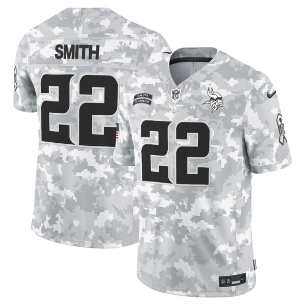 Men's Minnesota Vikings 2024 Salute to Service Vapor Limited Jersey - All Stitched - Image 7