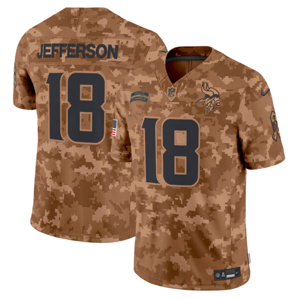 Men's Minnesota Vikings 2024 Salute to Service Vapor Limited Jersey - All Stitched - Image 13