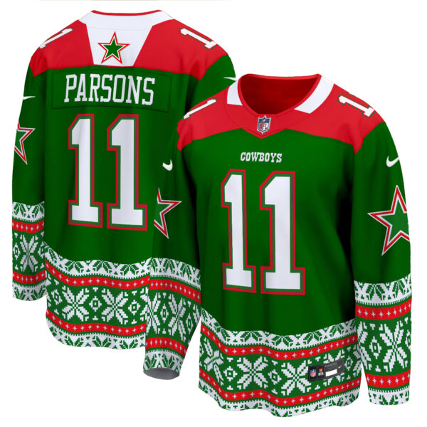 Men's Dallas Cowboys 2024 Christmas Premier Breakaway Jersey - All Printed - Image 8