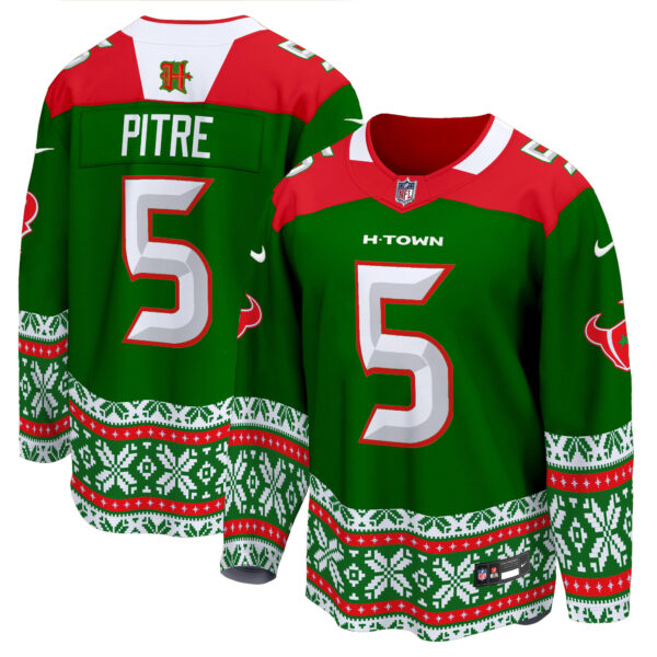Men's Houston Texans 2024 Christmas Premier Breakaway Jersey - All Printed - Image 16