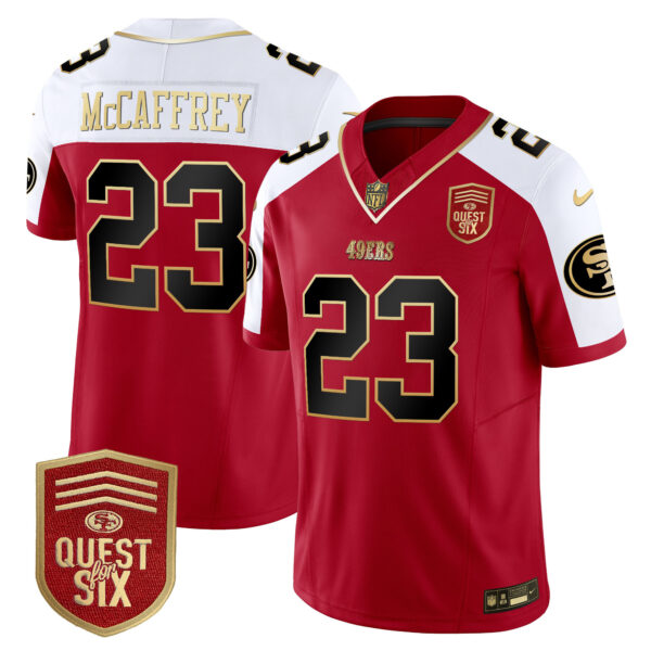 Men's 49ers Quest For Six Patch Vapor Limited Jersey - All Stitched - Image 41