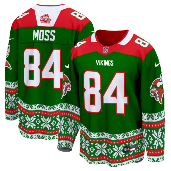 Men's Minnesota Vikings 2024 Christmas Premier Breakaway Jersey - All Printed - Image 18