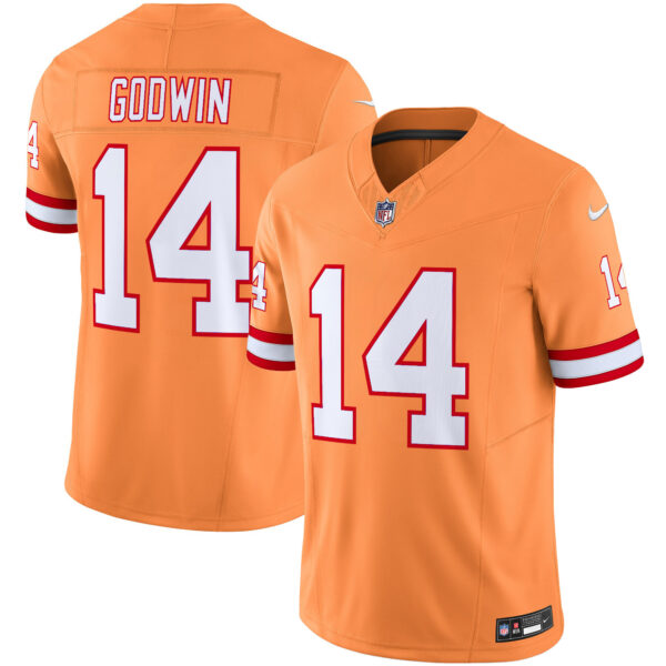 Men's Tampa Bay Buccaneers Throwback Vapor Limited Jersey V2 - All Stitched - Image 18