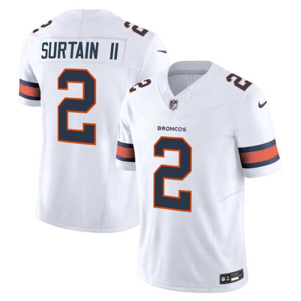 Men's Denver Broncos Throwback Vapor Limited Jersey - All Stitched - Image 30