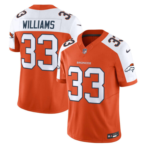 Men's Denver Broncos Throwback Vapor Limited Jersey - All Stitched - Image 18