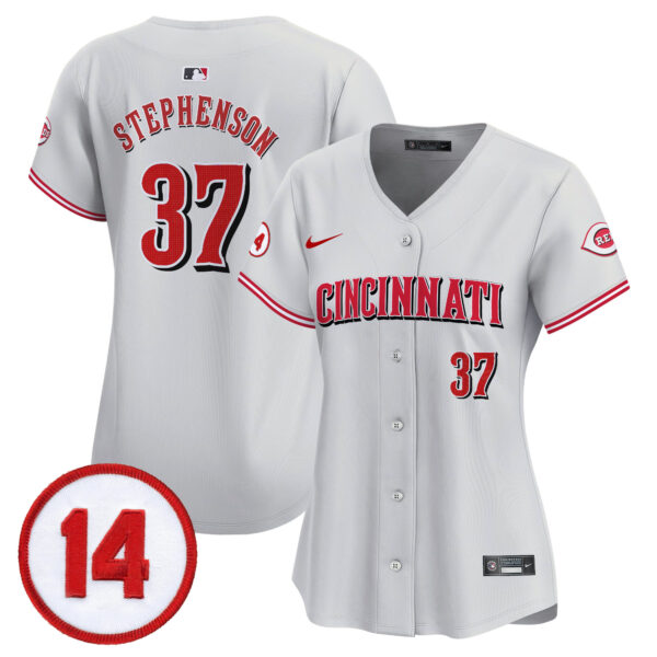 Women's Cincinnati Reds Pete Rose Patch Vapor Premier Limited Jersey - All Stitched - Image 21