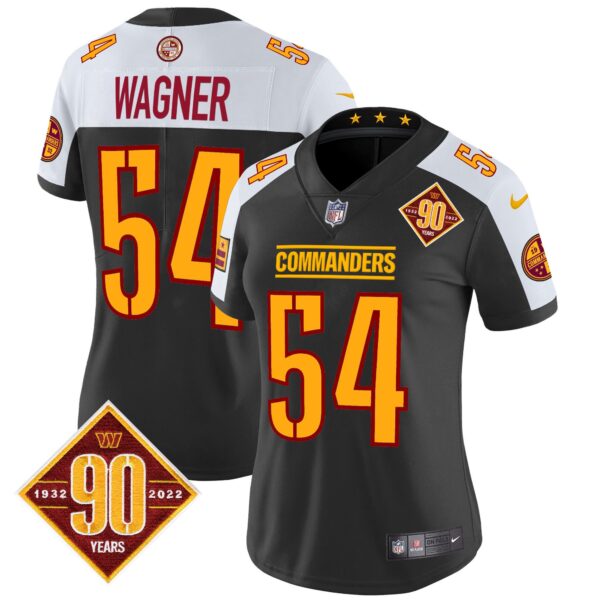 Women's Washington Commanders 90th Anniversary Patch Vapor Limited Jersey - All Stitched - Image 12