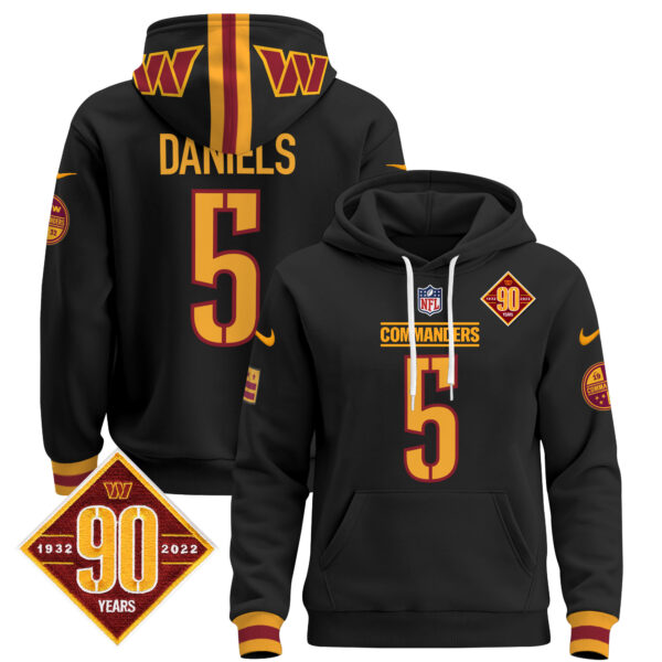 Men's Washington Commanders 2024 Pullover Hoodie - All Stitched - Image 9