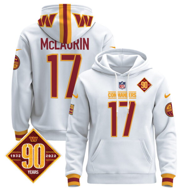 Men's Washington Commanders 2024 Pullover Hoodie - All Stitched - Image 21