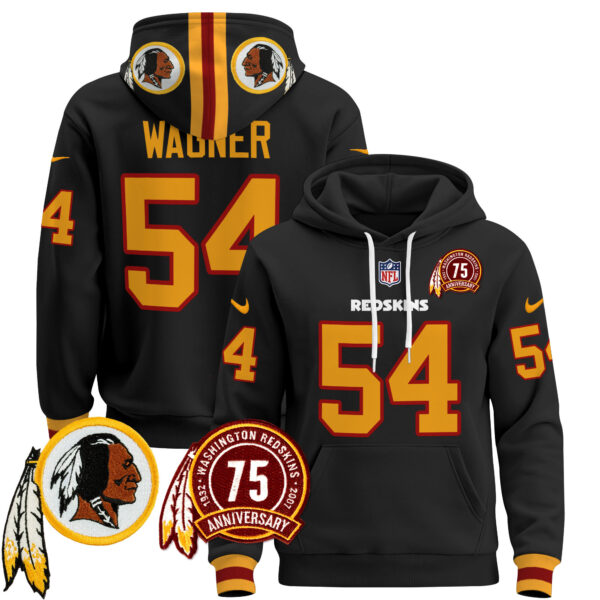 Men's Washington Redskins 2024 Pullover Hoodie - All Stitched - Image 12