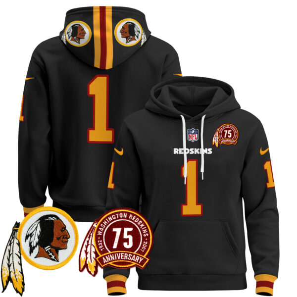Men's Washington Redskins 2024 Pullover Hoodie - All Stitched - Image 16