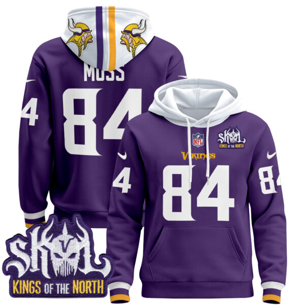 Men's Minnesota Vikings 2025 Pullover Hoodie - All Stitched - Image 18