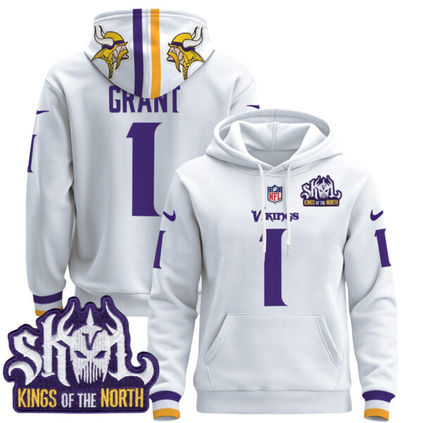Men's Minnesota Vikings 2025 Pullover Hoodie - All Stitched - Image 24