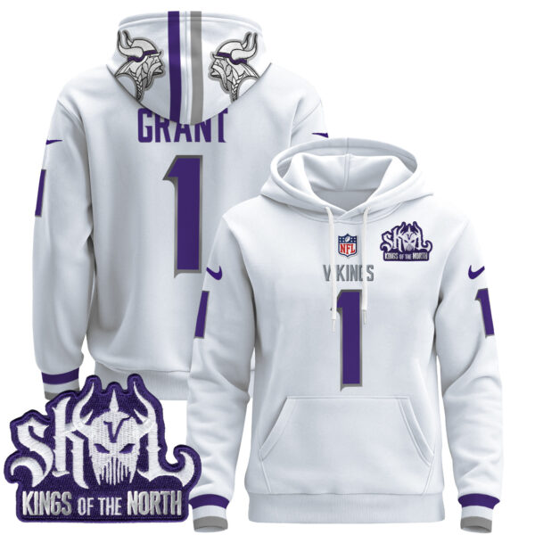Men's Minnesota Vikings 2025 Pullover Hoodie - All Stitched - Image 6