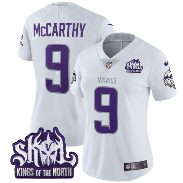 Women's Minnesota Vikings Kings Of The North Patch Vapor Limited Jersey - All Stitched - Image 39