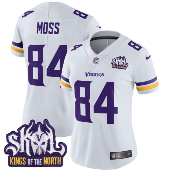 Women's Minnesota Vikings Kings Of The North Patch Vapor Limited Jersey - All Stitched - Image 36