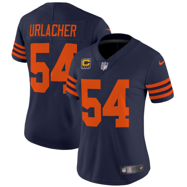 Women's Chicago Bears Throwback Vapor Limited Jersey - All Stitched - Image 18