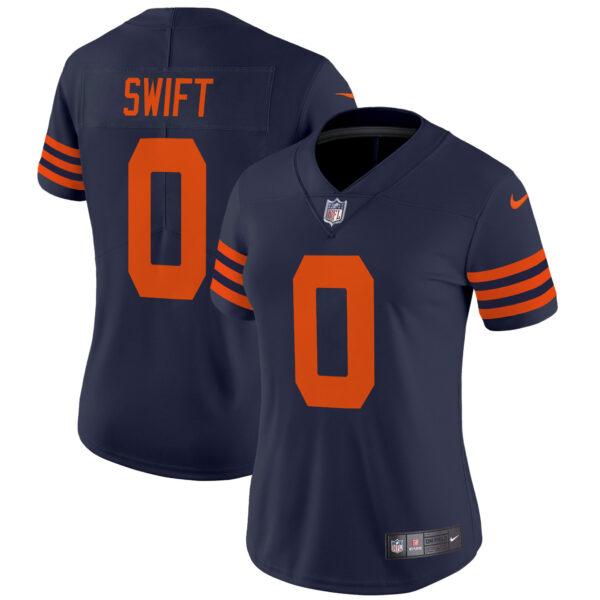 Women's Chicago Bears Throwback Vapor Limited Jersey - All Stitched - Image 17